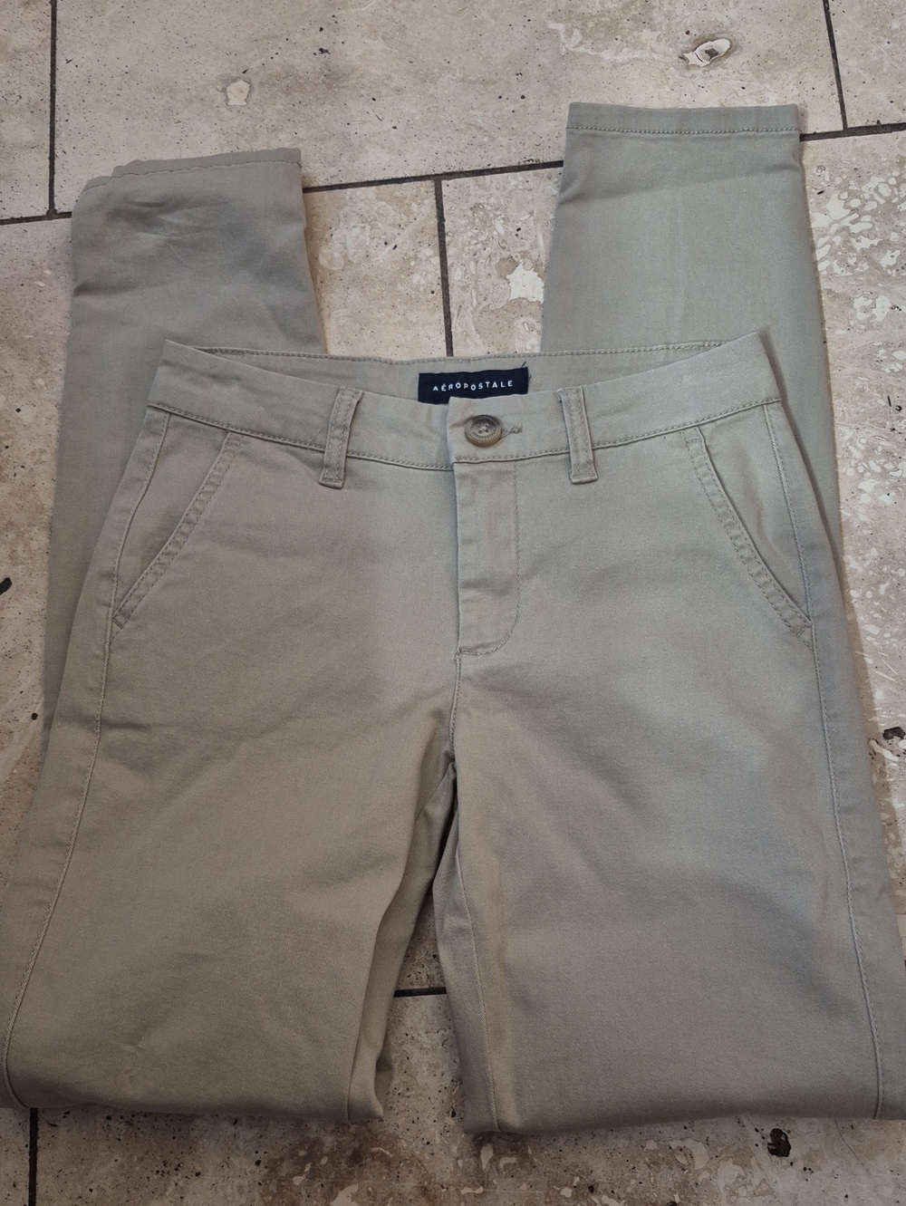 Aeropostale Women’s Chino Pants - Light Tan